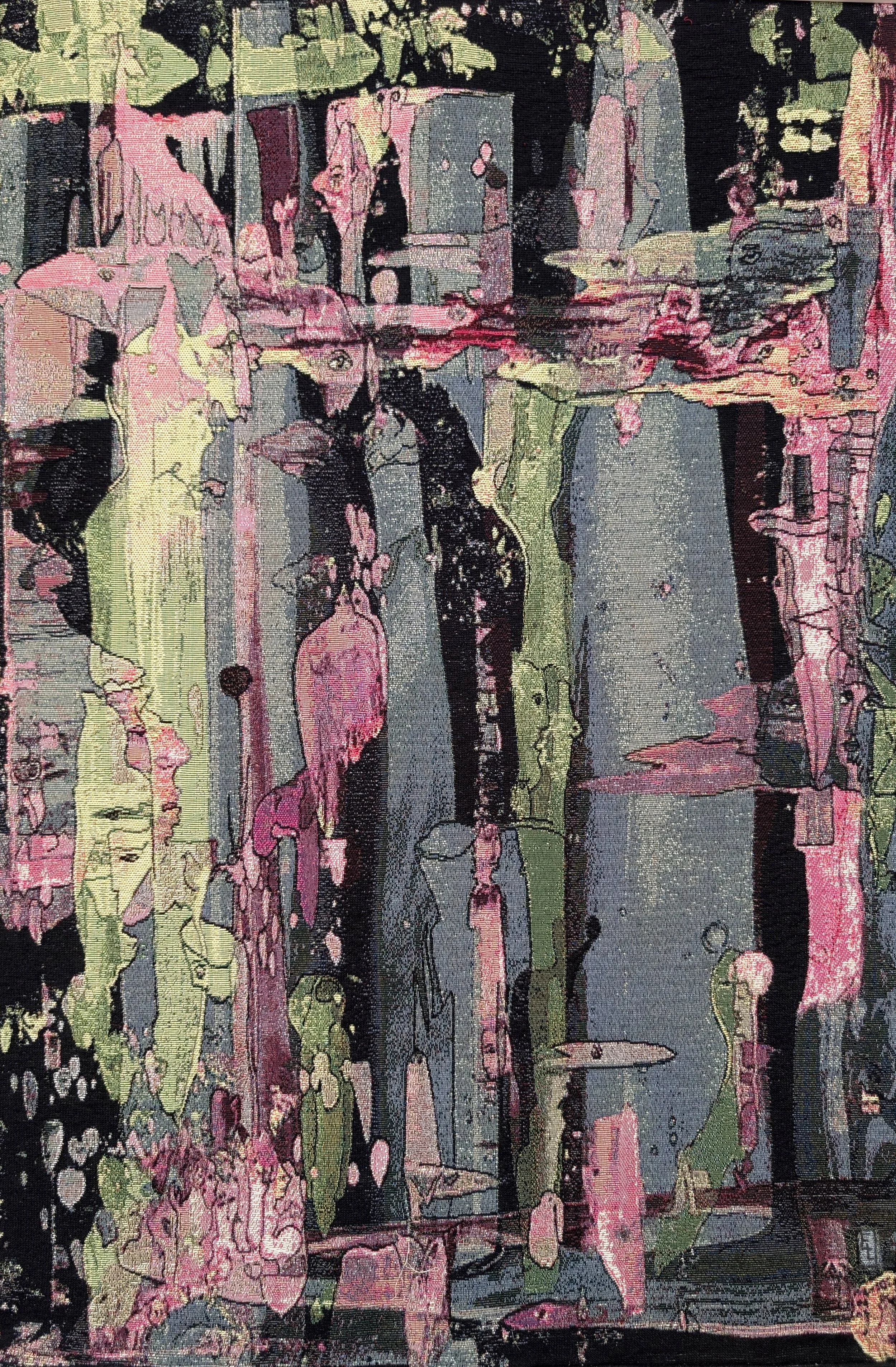 Yelena Lezhen, Cosmic Music, Tapestry, 36x24, $1500.jpg