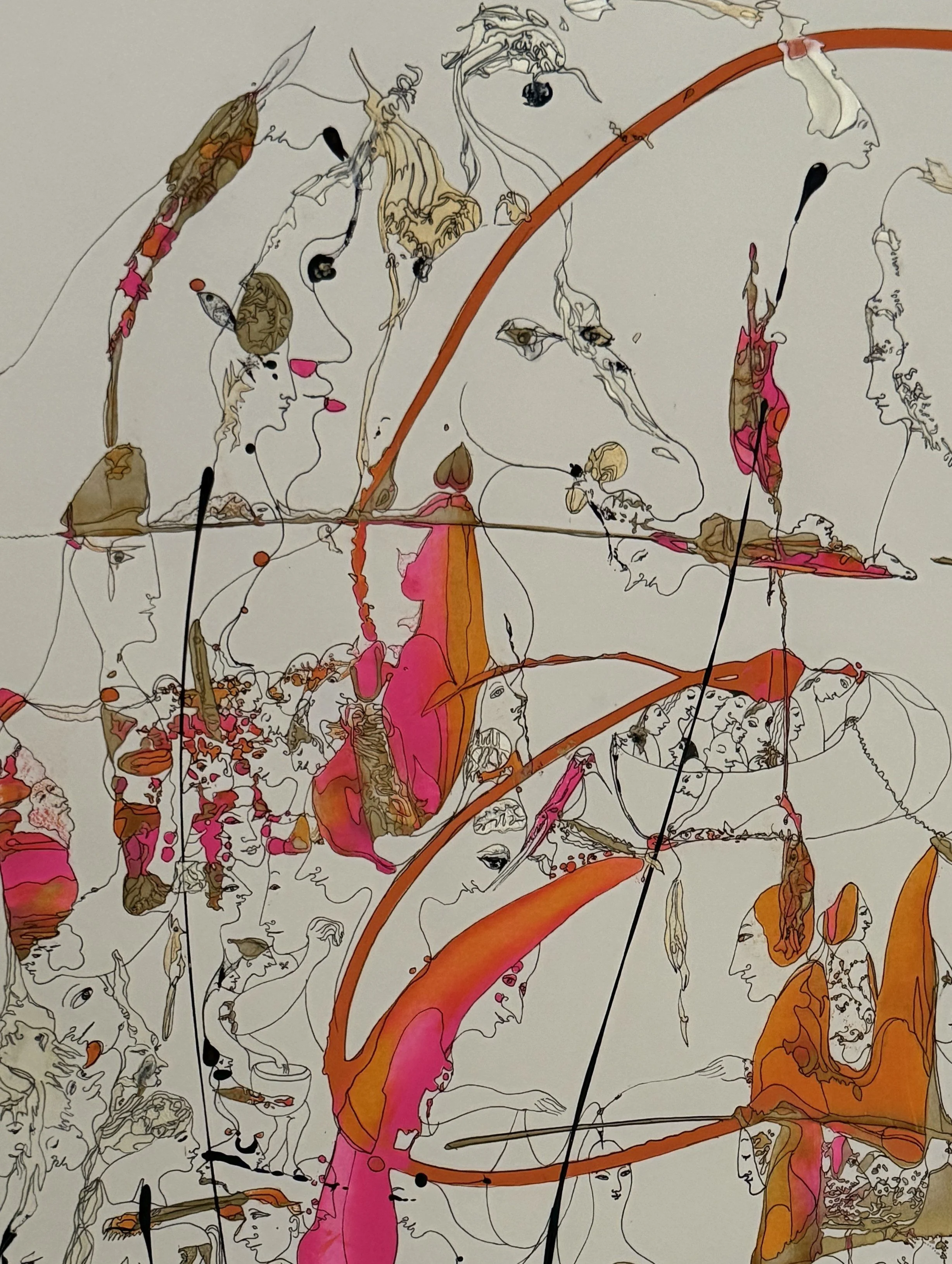 Torn Between Hopes, 30x22, 2025 Fragment2.JPG