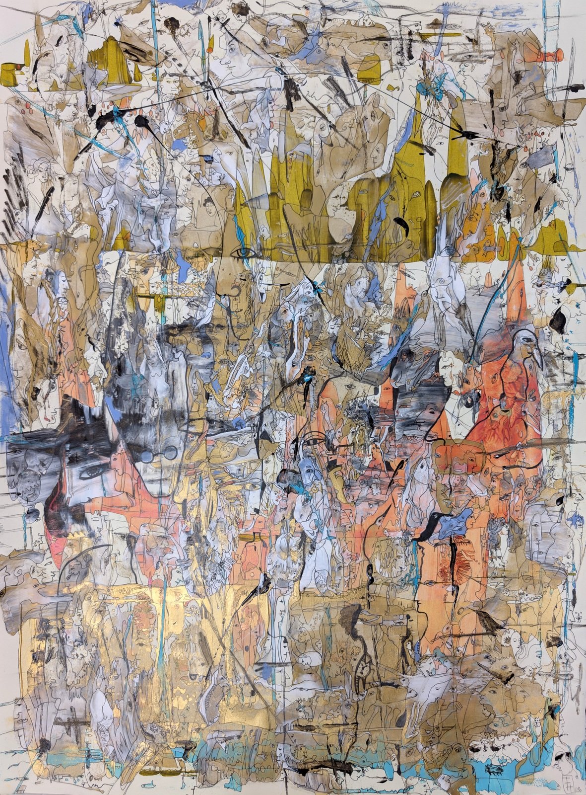 Humanity Intertwined
 
Overlapping human profiles and flowing lines express collective consciousness and emotional connectivity in the digital age.

