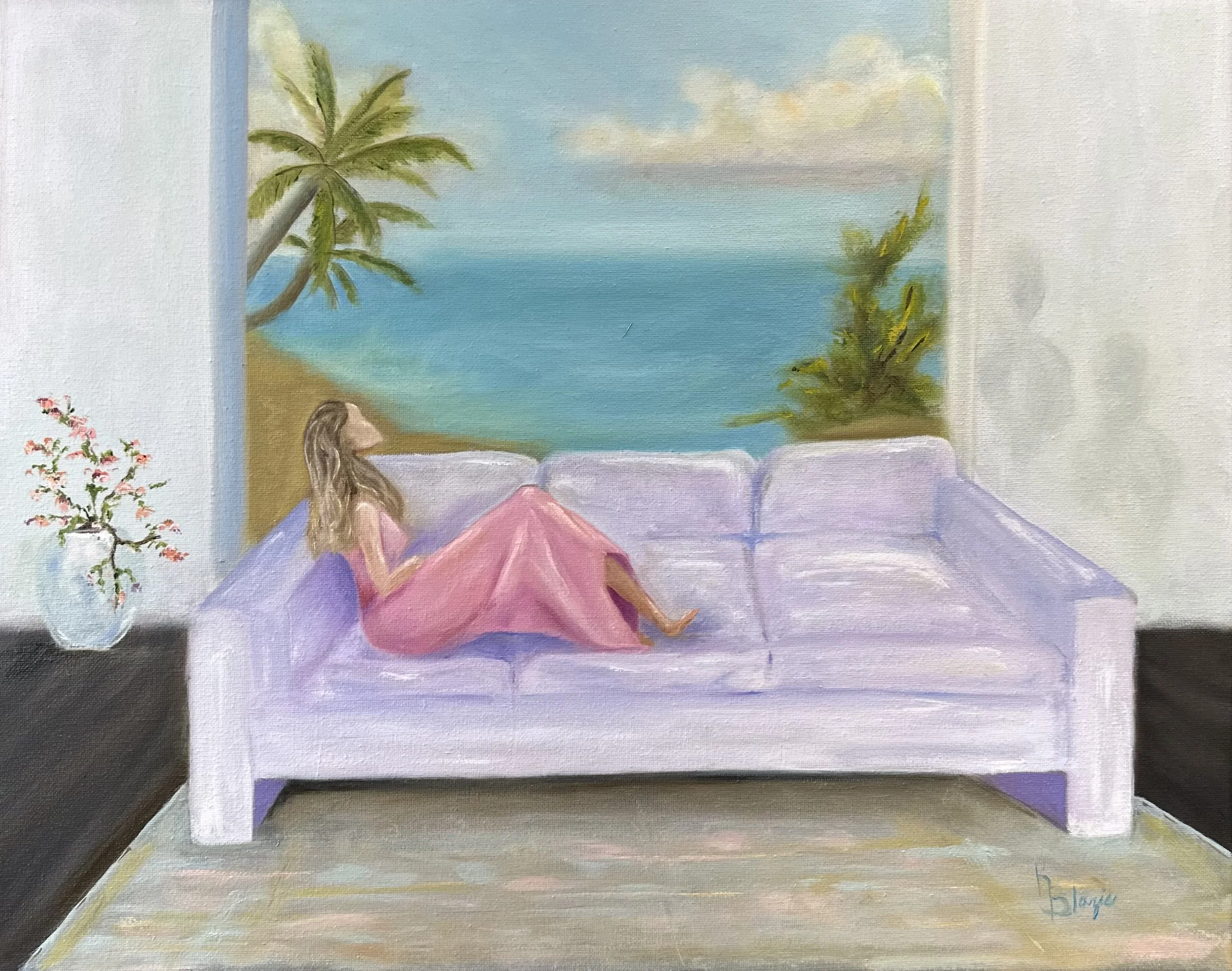 Untitled, 16" x 20" oil on canvas