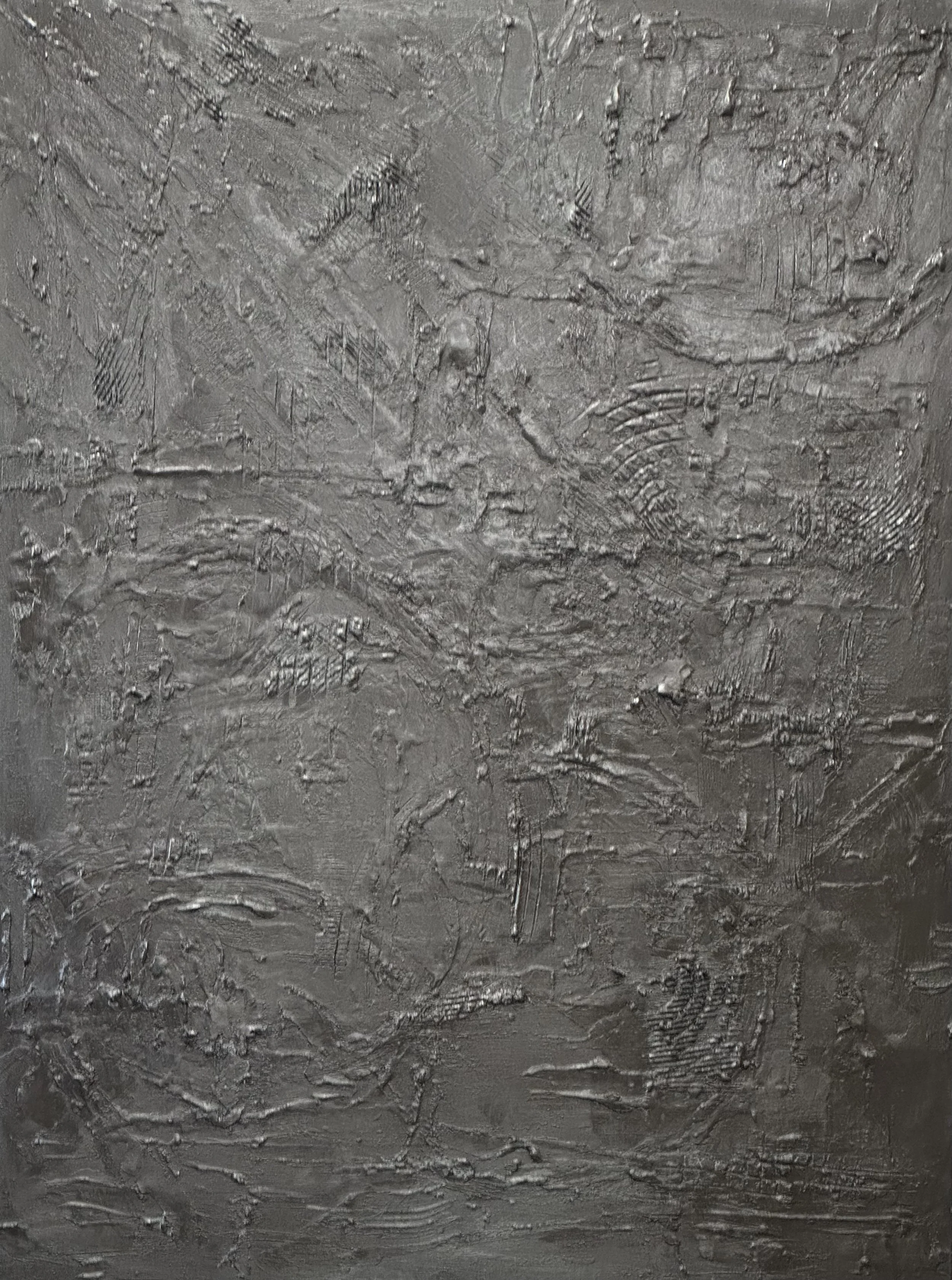 Beauty in the Journey, part 1 of 2, 48" x 36" mixed media on canvas