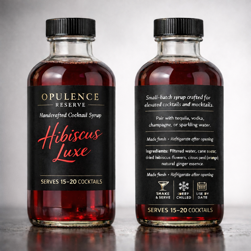 Hibiscus Luxe Syrup