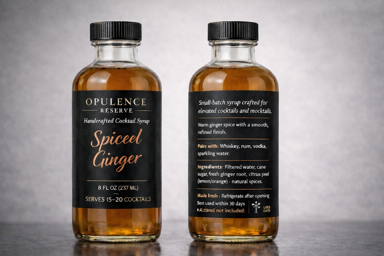 Spiced Ginger Syrup