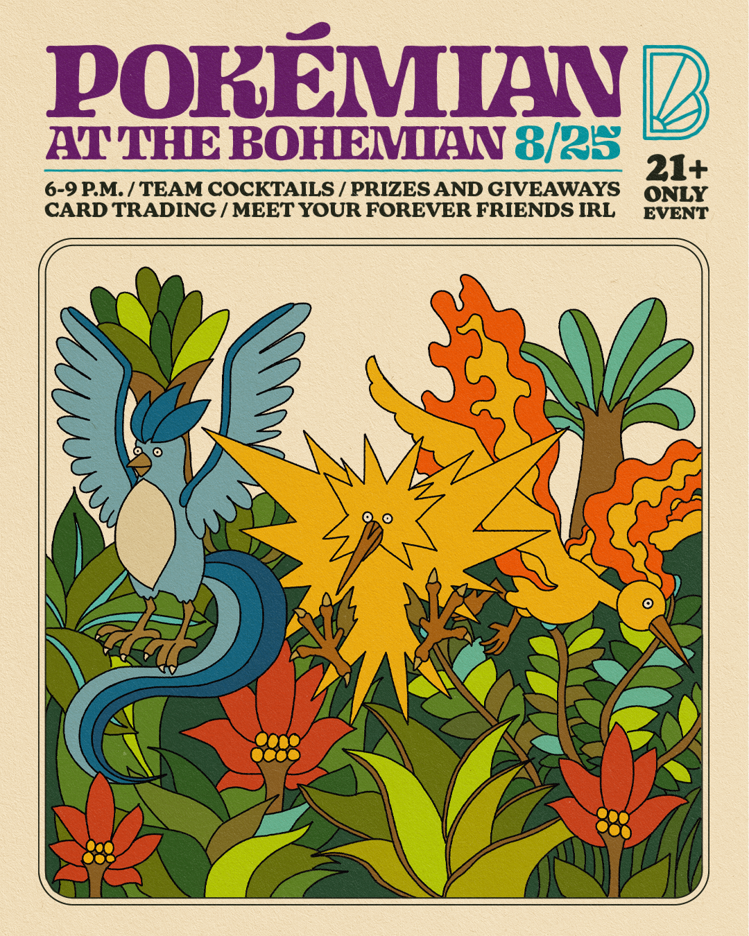Pokémon Meet Up at the Boho