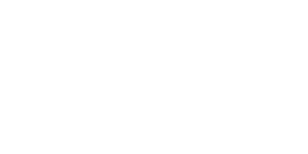 Line drawing of a syringe and a paw print on a black background.