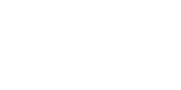 A white outline of a cat sitting next to a medical cross with a heart inside it, on a black background.