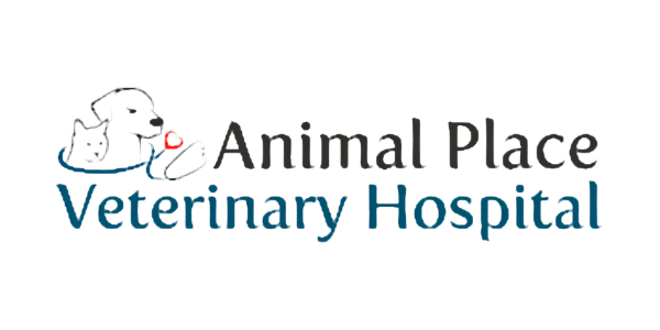 Logo of Animal Place Maternity Hospital with a stethoscope and paw print graphic.
