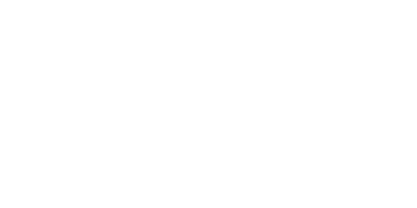 Simple white line drawing of a dog with a heart, a stethoscope around its neck, on a black background.