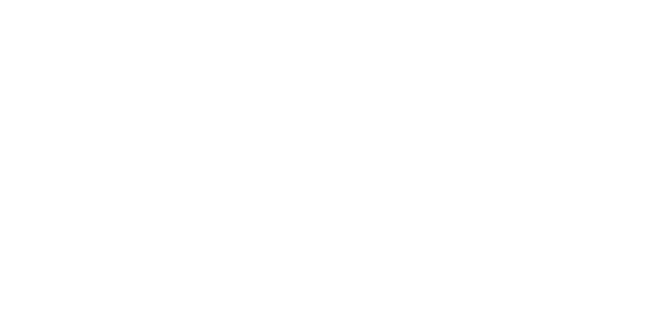 Outline of a paw print with a heart shape inside the pad, on a black background.
