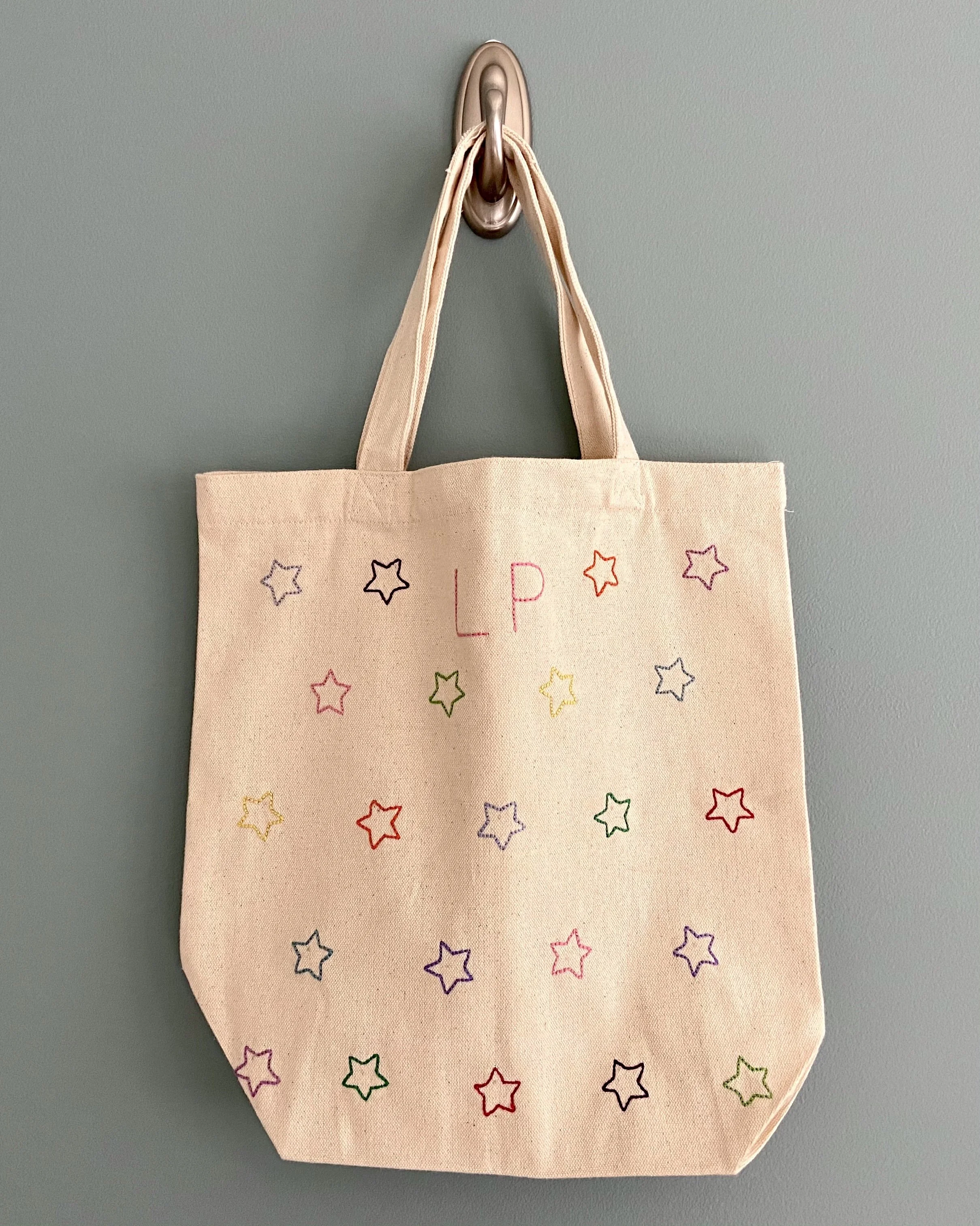 Custom star tote