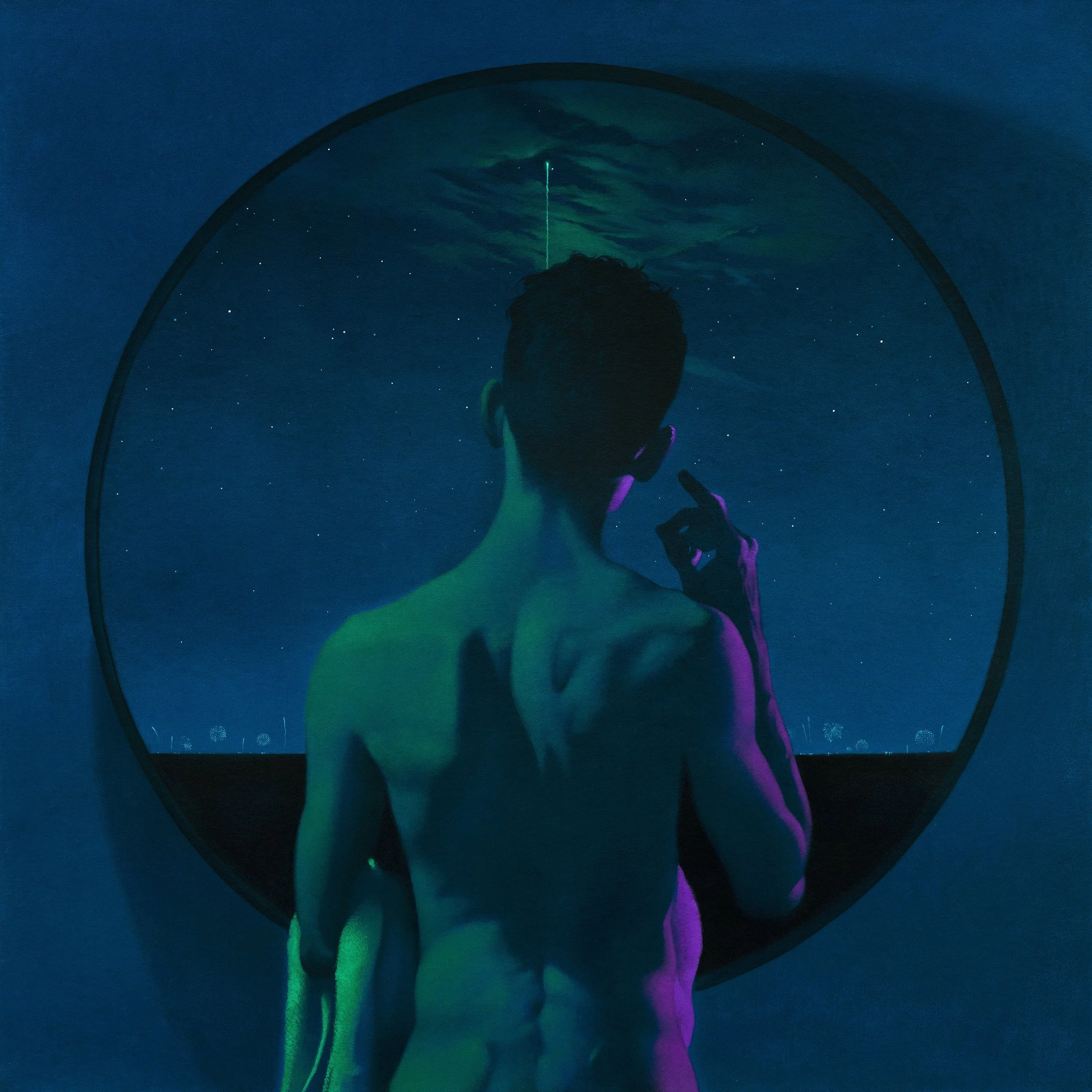 1.Esaí Alfredo_What I Saw From The Ship_Oil on canvas_40x40in_2024 copy.jpeg