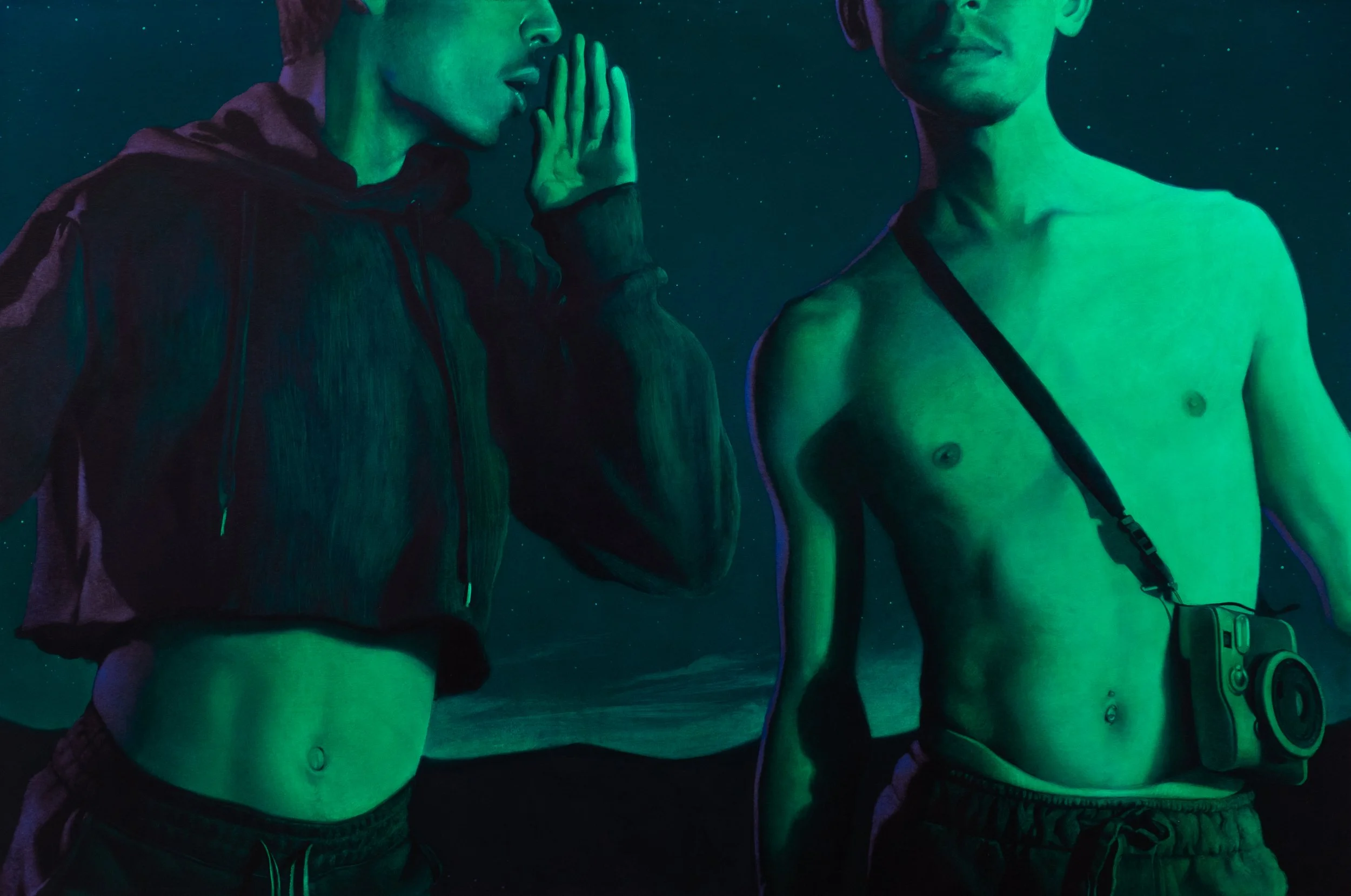 4.Esaí Alfredo_The Secret_oil on canvas_40x60in_2023.jpg