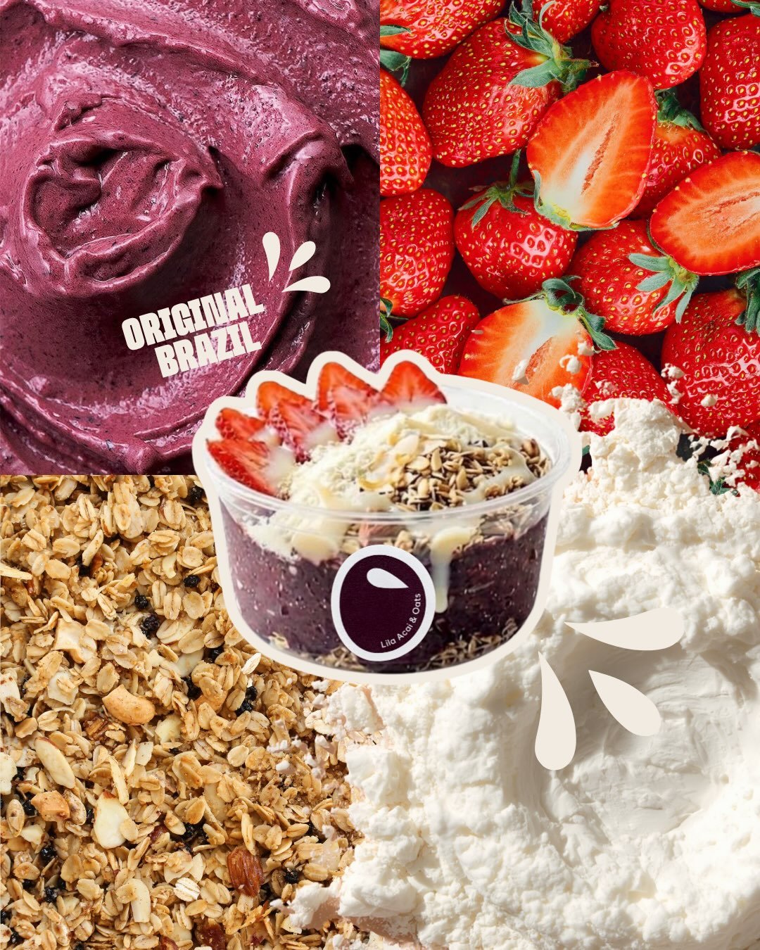 get ready for good energy 💜

das sind die &bdquo;our favorites&ldquo; unserer karte. wische nach links f&uuml;r original brazil, nutty crunch und for the gains. drei authentische bowls, die wir dir ans herz legen.

lieber anderer toppings? gar kein 