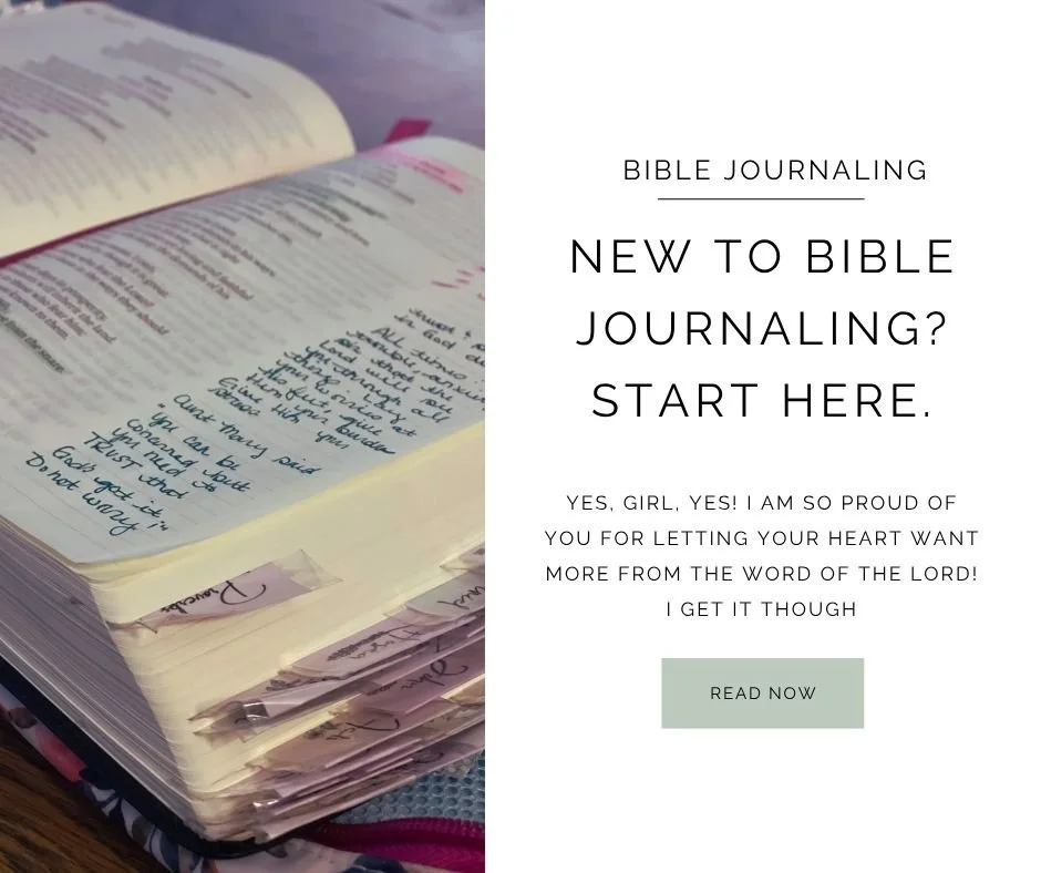 New to Bible Journaling? Start here.
