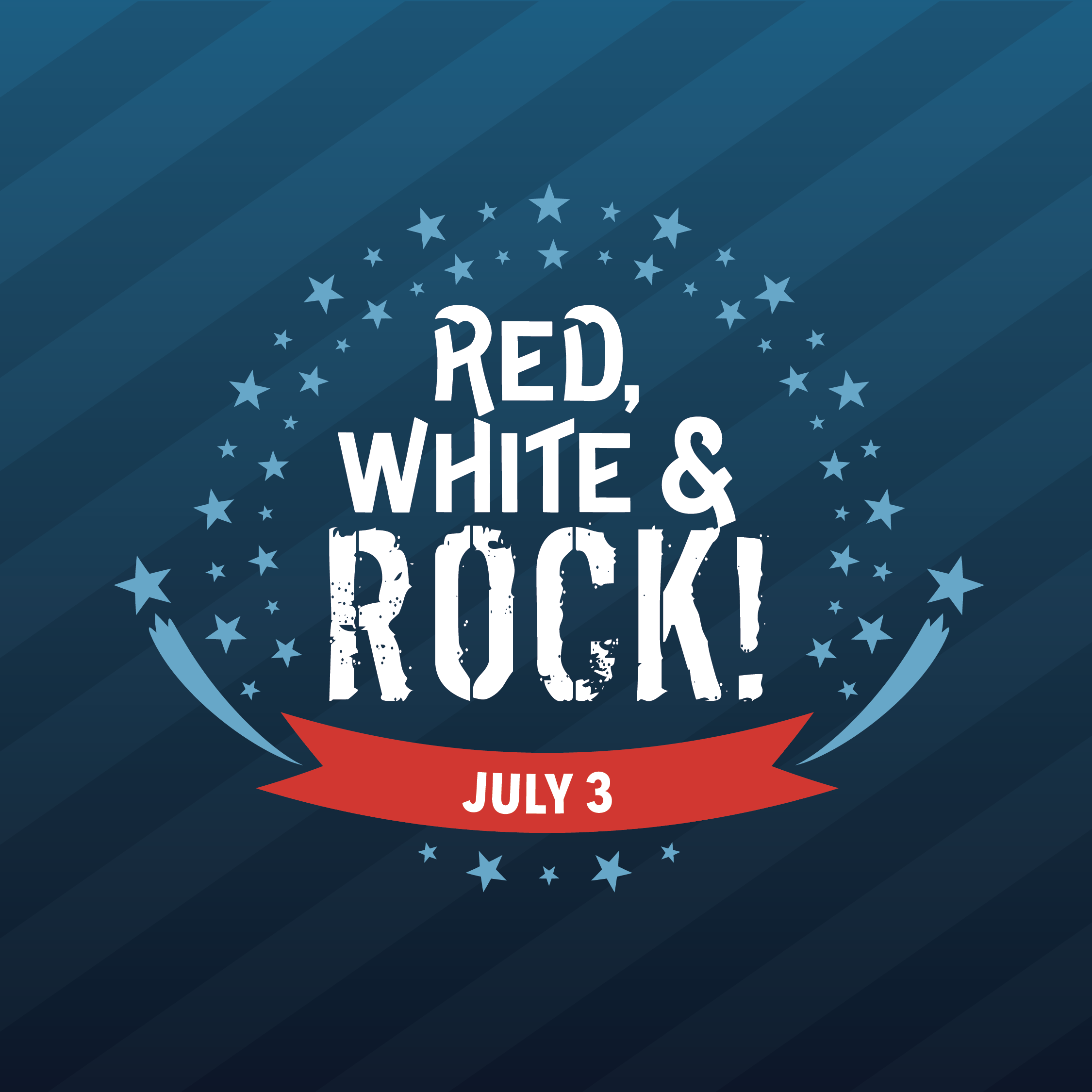 Red White & Rock (Logos)