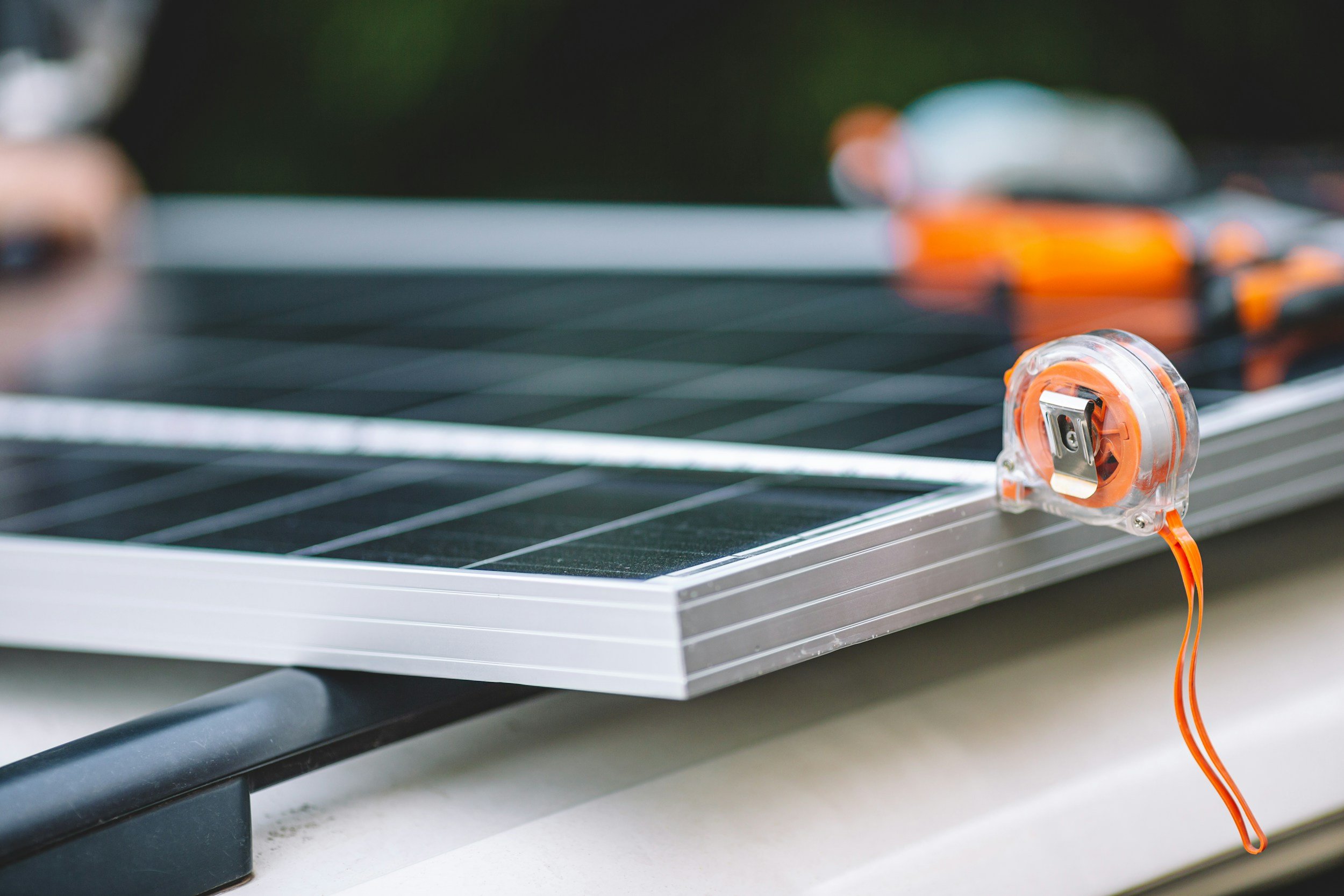 Solar panel design and planning for sustainable integration into a new build development.