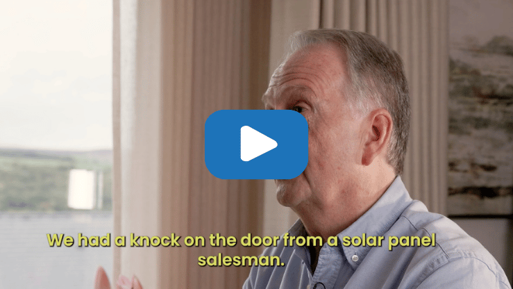 Meet Graham - On-roof Solar Panels &amp; Battery Storage in Ilkley
