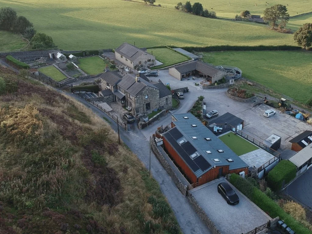 Solar panels on commercial property in Yorkshire