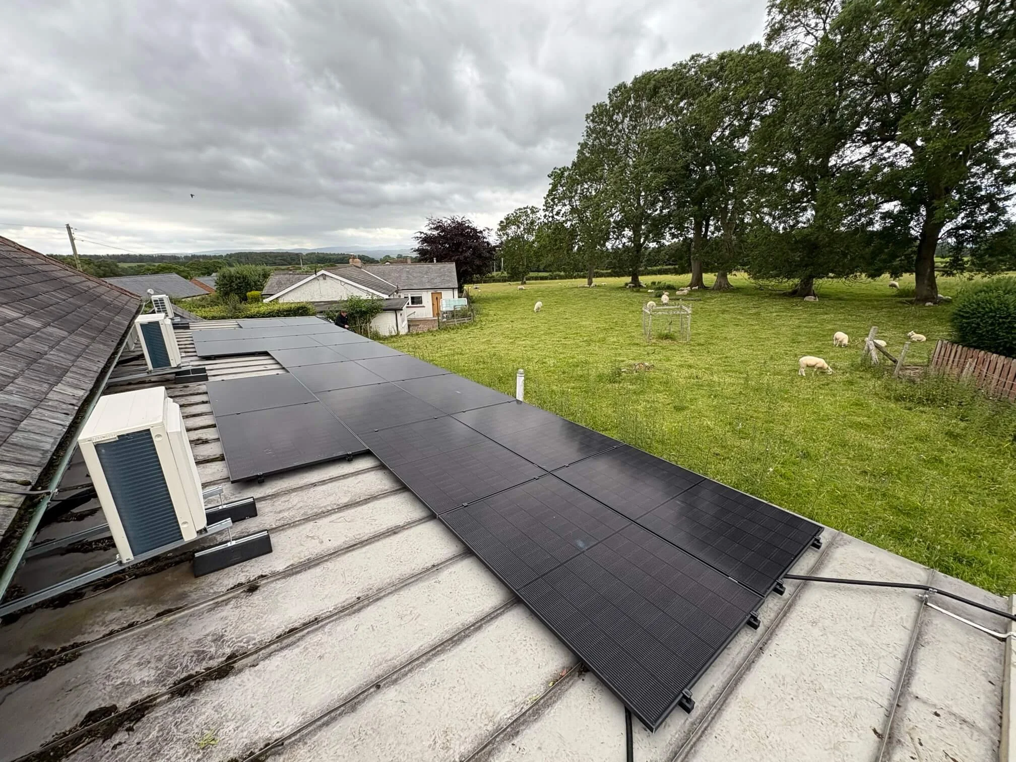 Milburn Village Hall, Solar and Battery Installation