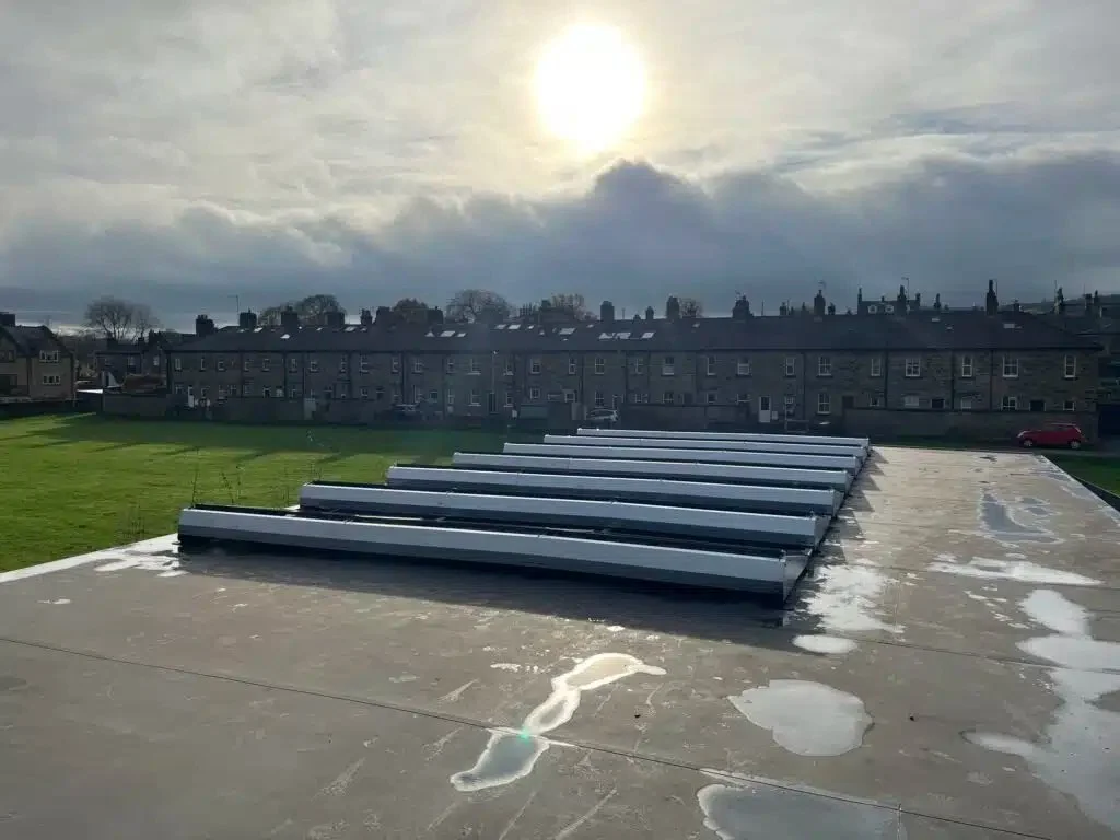 Solar battery storage units installed by P4 Solar at Burley in Wharfedale Scout and Guide Group, helping reduce energy costs for the community organisation.