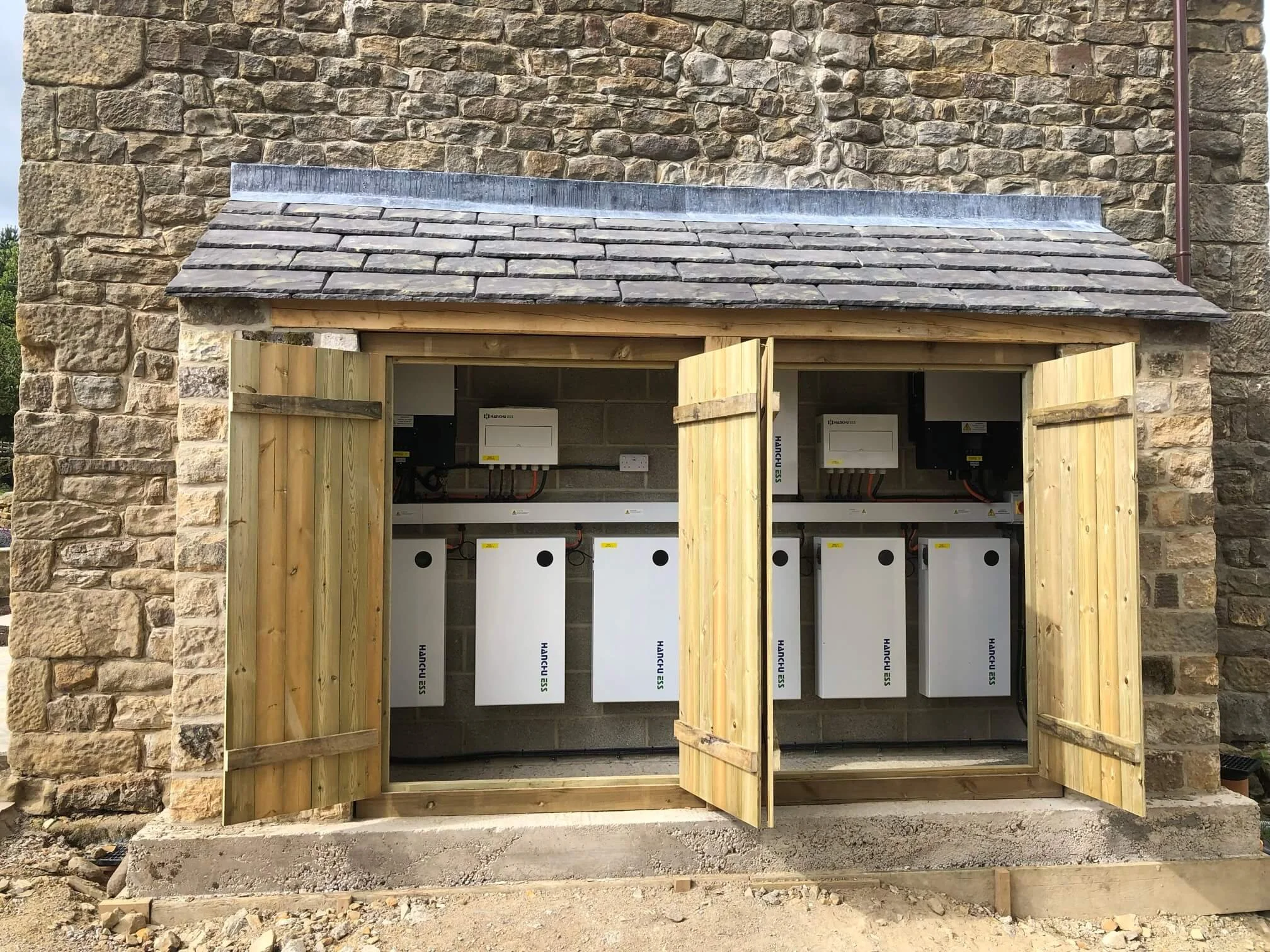 Ripon Farm, Battery Storage Installation - Reducing Energy Costs 