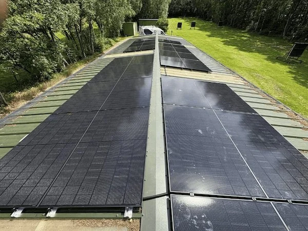 Commercial solar panel installation completed by P4 Solar’s in-house MCS-certified team.