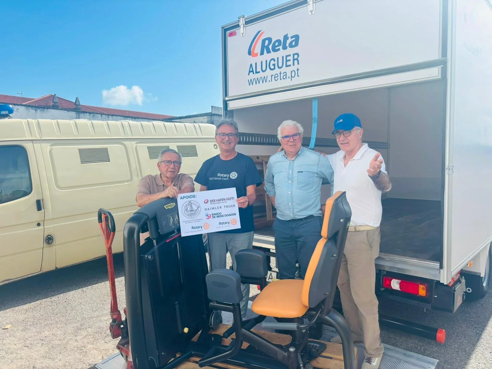 Rotary Club Cascais Estoril apoia a melhoria de ginásio no Estabelecimento Prisional do Linhó