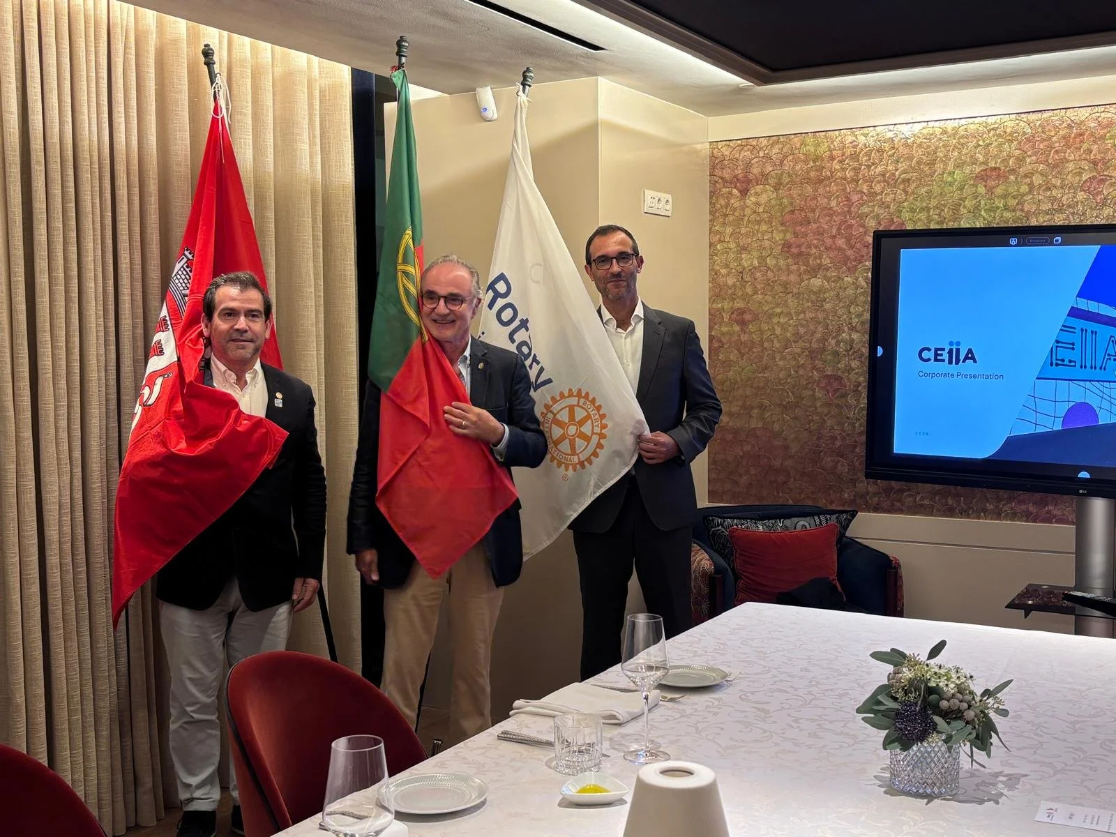 Rotary Club Cascais Estoril recebe Pedro Gaspar, do CEiiA, numa palestra sobre inovação e engenharia portuguesa