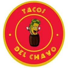 Logo of Taco Del Chayo with a cartoon jalapeño character in a sombrero and poncho, smiling inside a red and yellow circular design