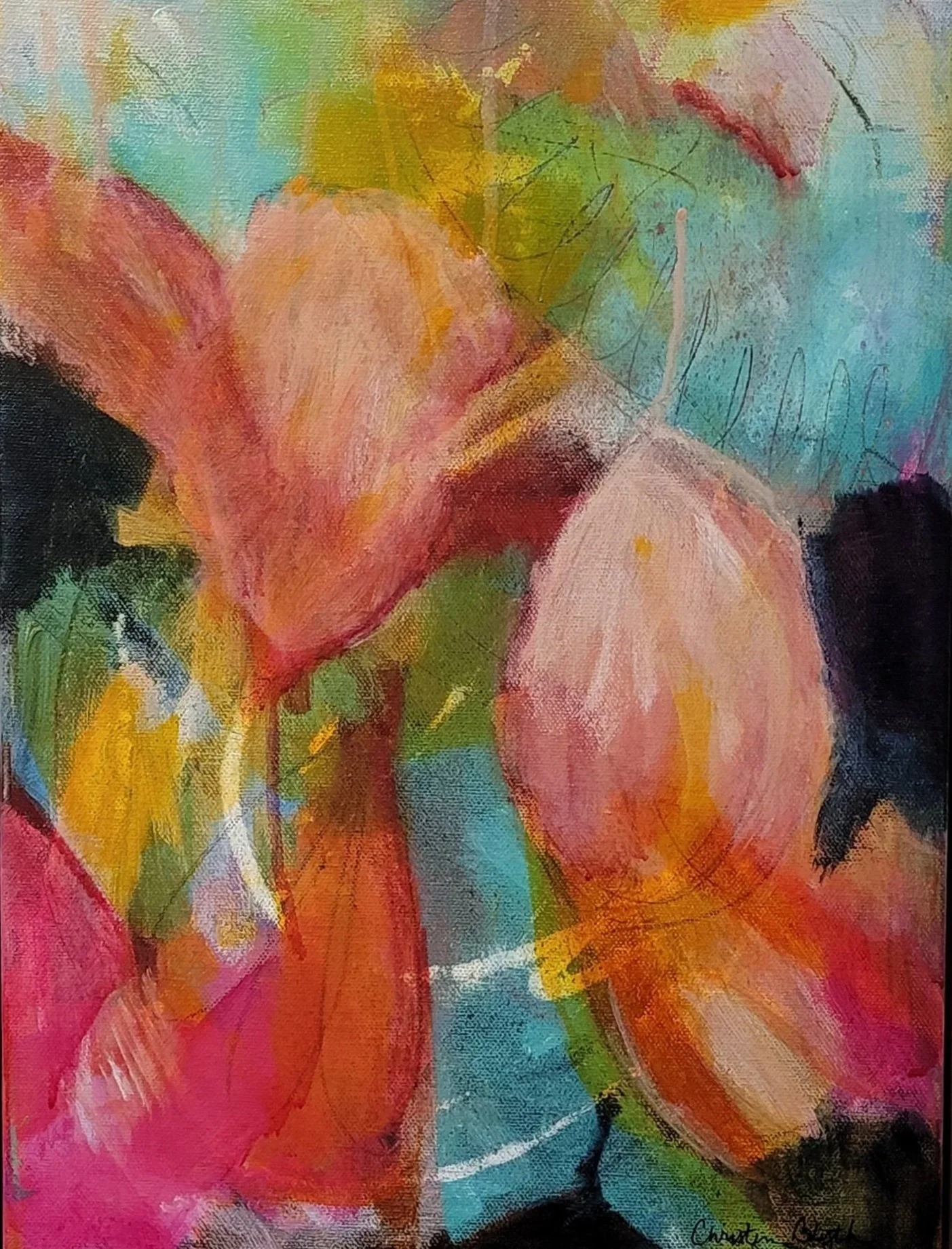 Manifest
16" x 12" x 1.5"
acrylic on canvas
SOLD