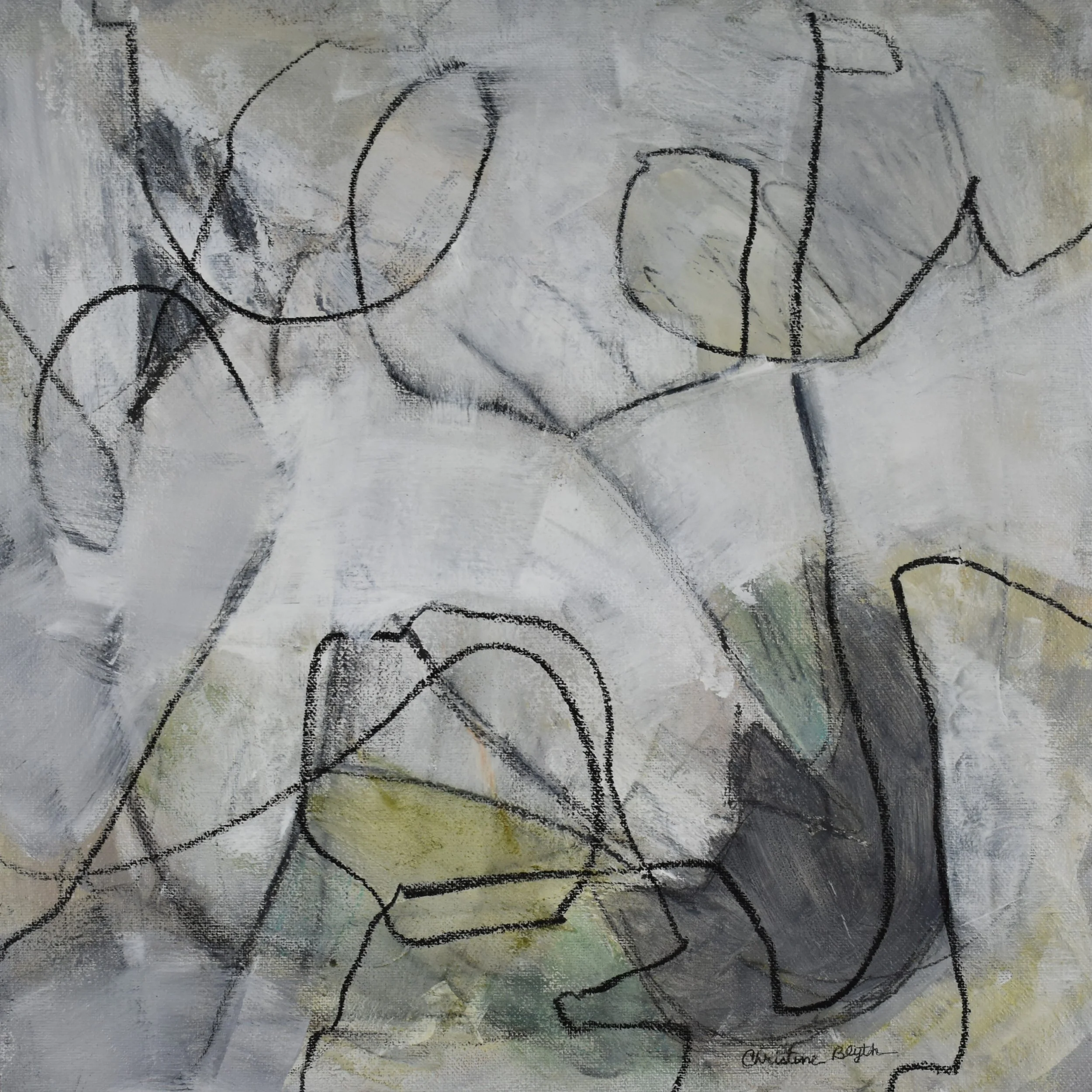 The Lindy
12" x 12" x 1.5" 
acrylic on panel
$300 USD