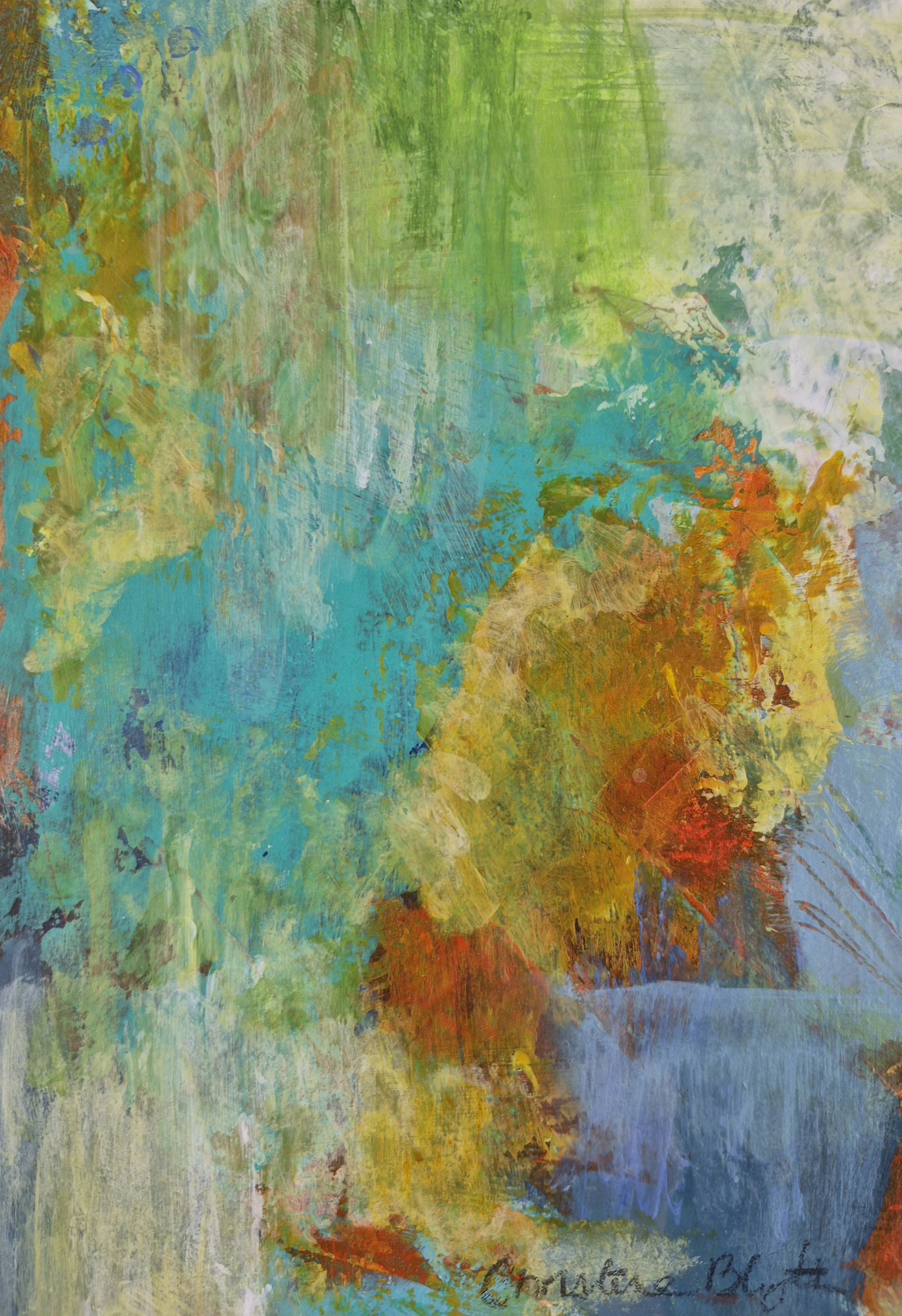 Garden Fresh
 7" x 5" x 1.5"    
acrylic, matted and framed
 $195 USD