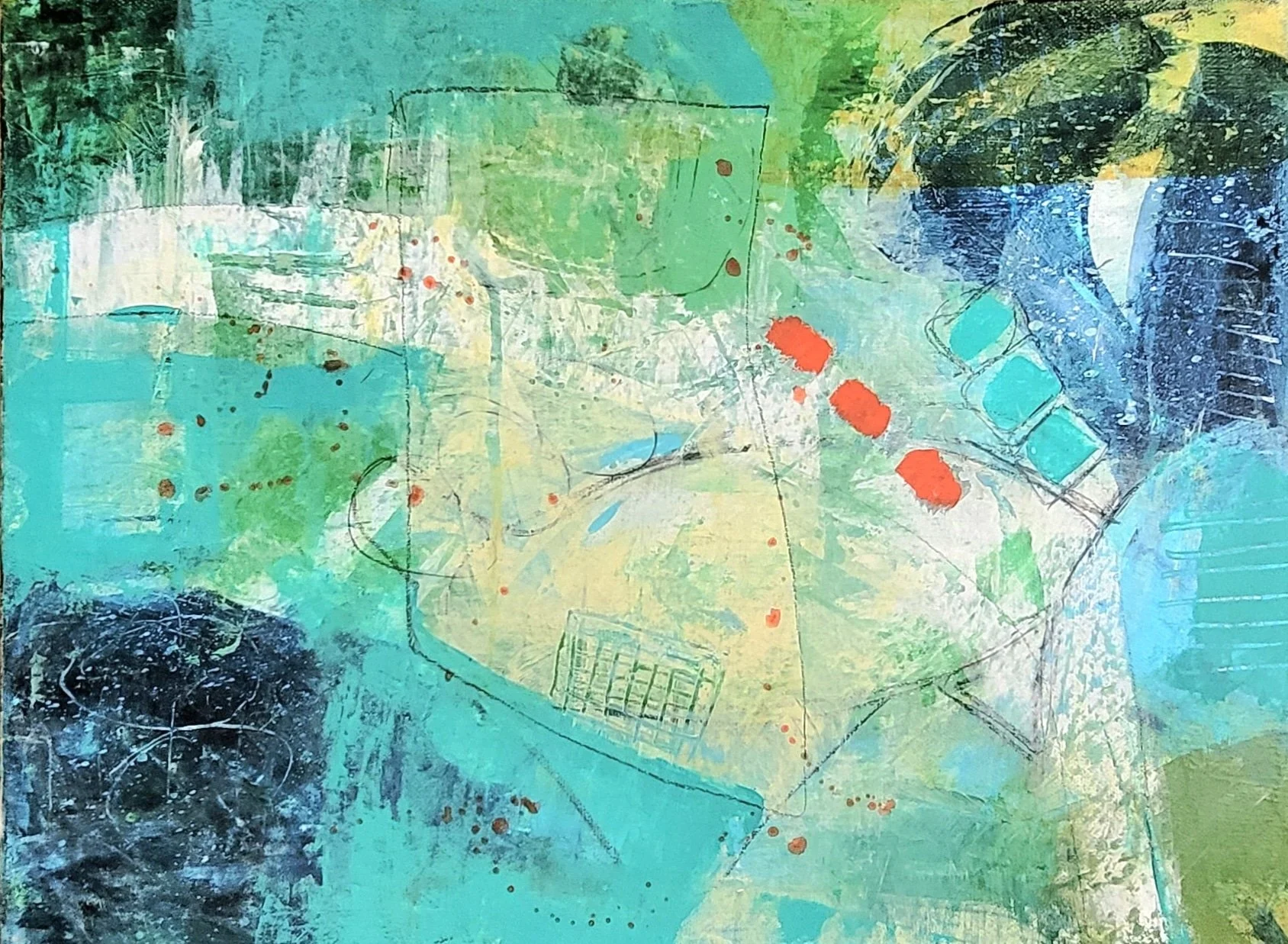 Lazy River
12" x 16" x 1.5"
acrylic on panel
$300 USD