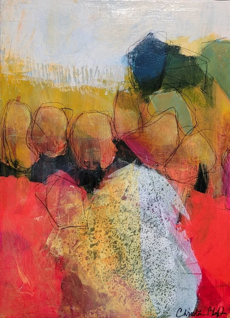 Hedgerow
16" x 12" x 1.5"
acrylic on canvas
$345 USD