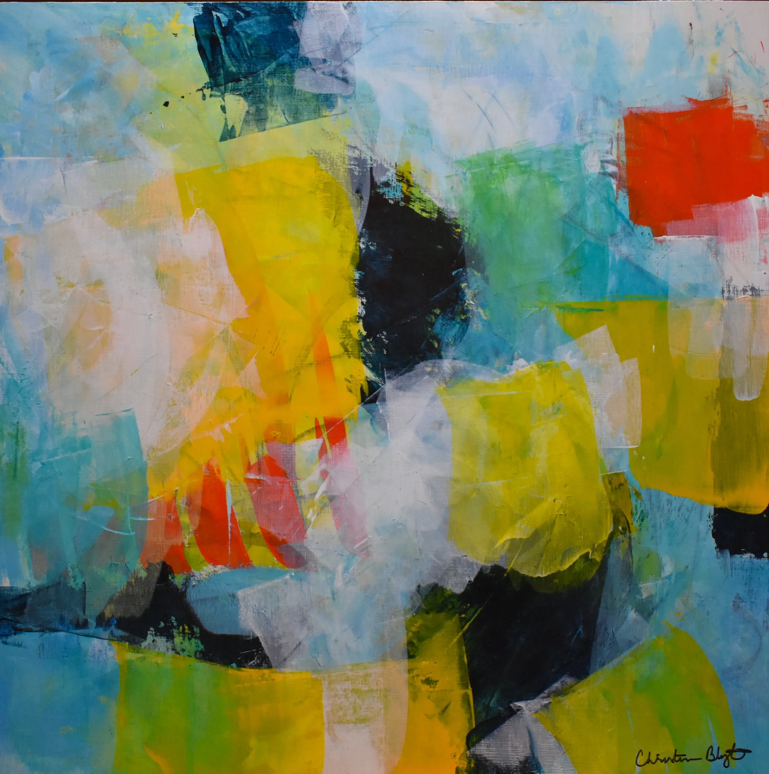 Make Believe
18" x 18" 
acrylic on panel
$400