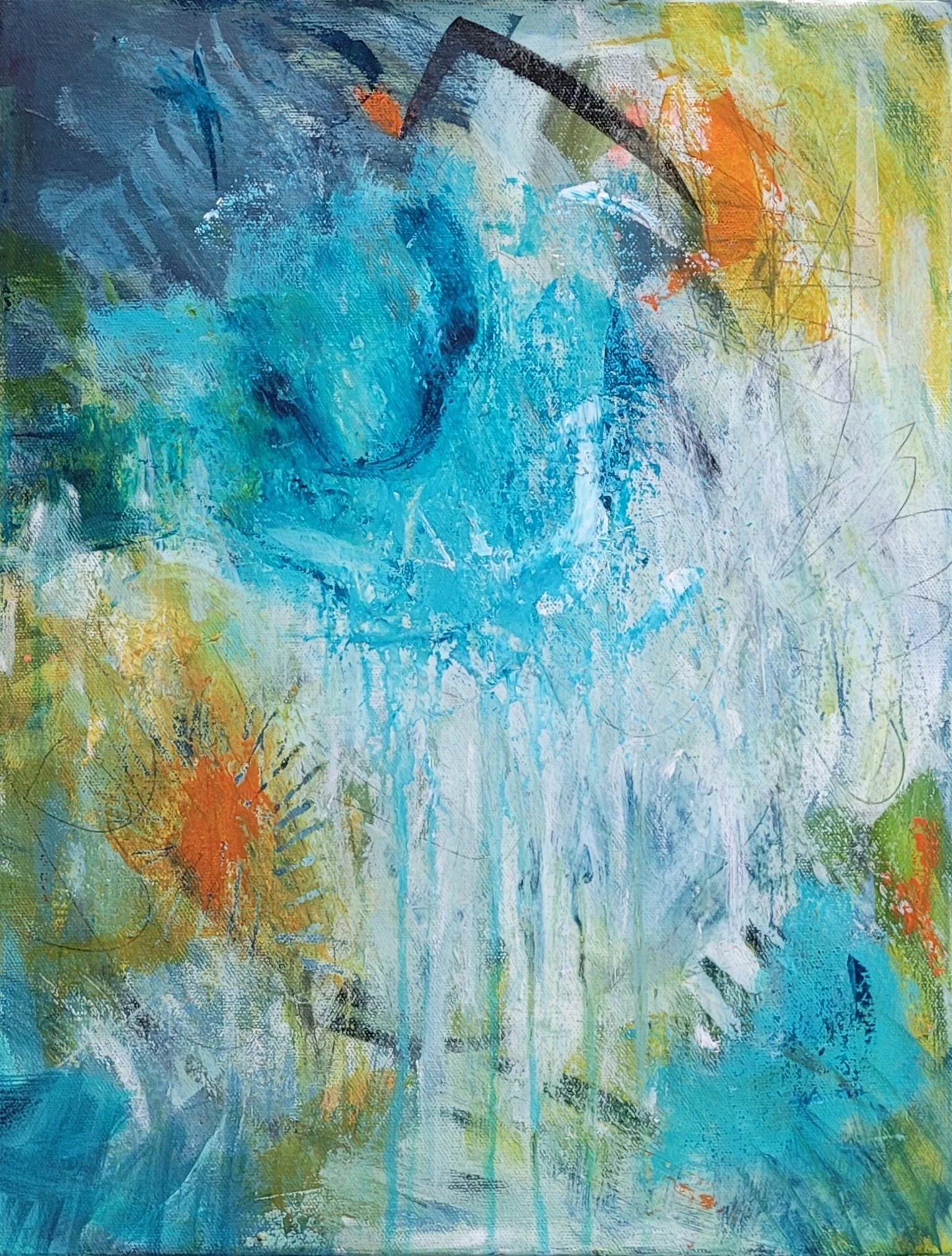 Internal Landscapes
18" x 14" x 1.5" 
acrylic on canvas
$550 USD