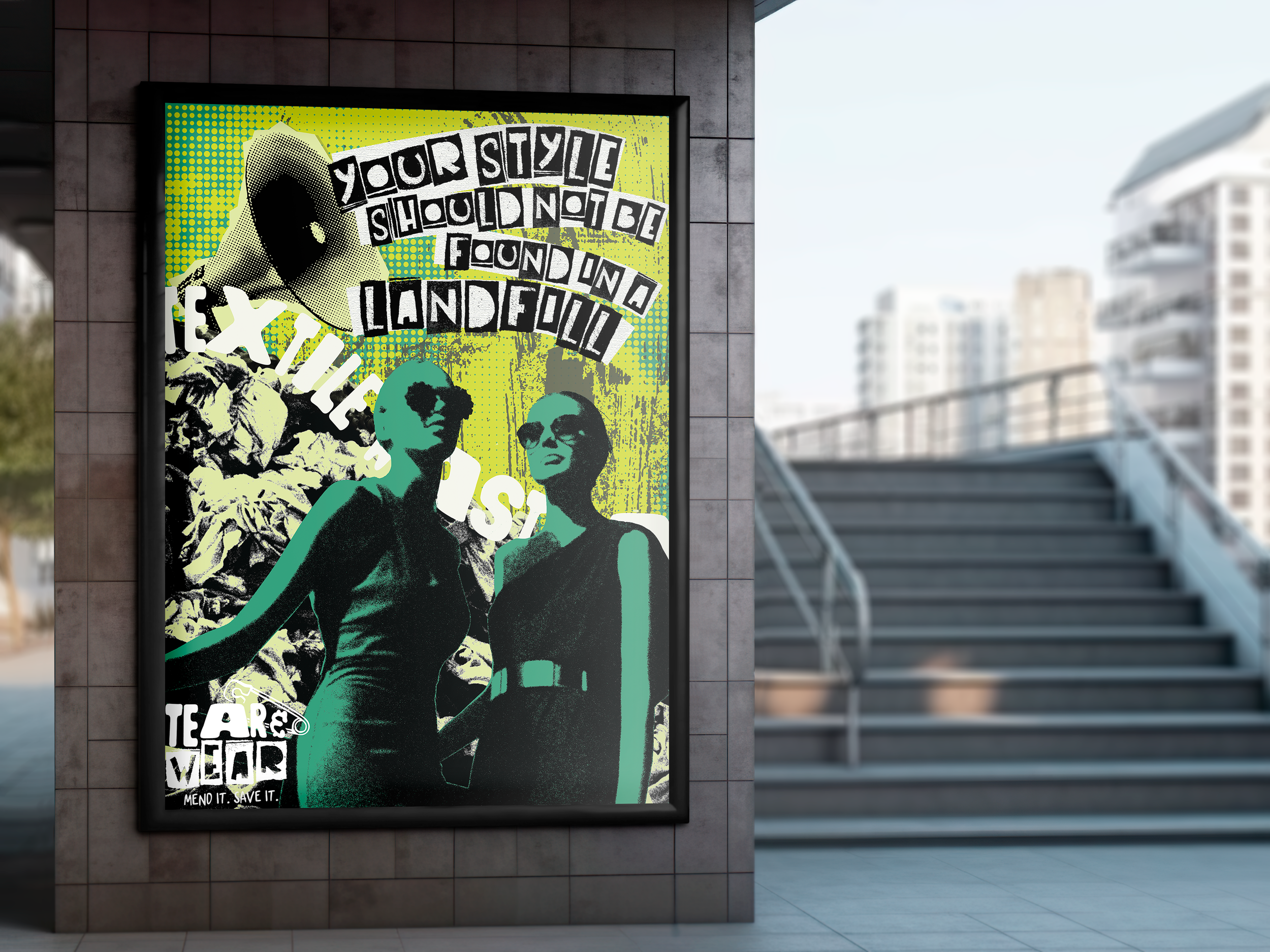 Wear & Tear: Conceptual Poster Design