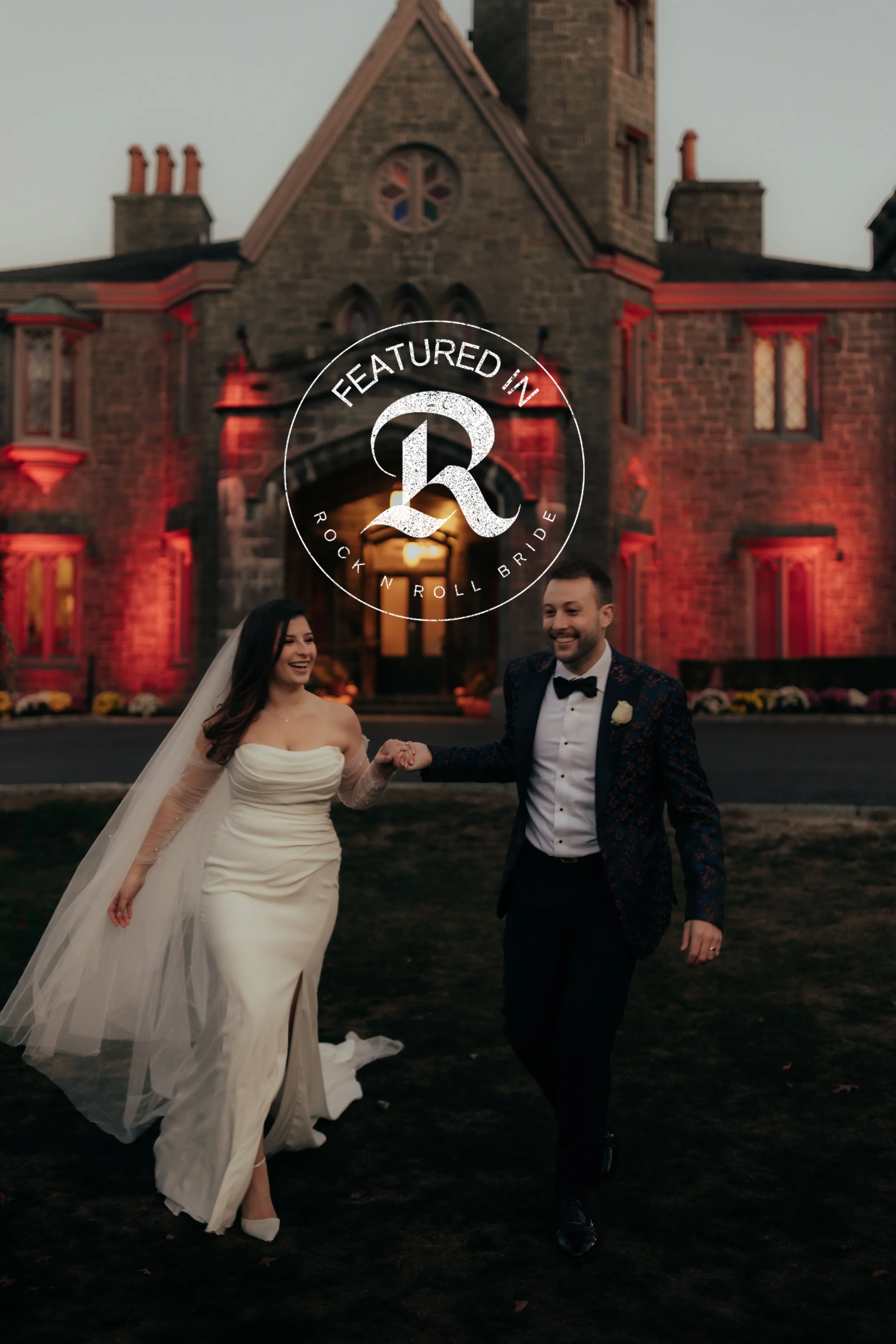 Halloween Costume Wedding at Whitby Castle