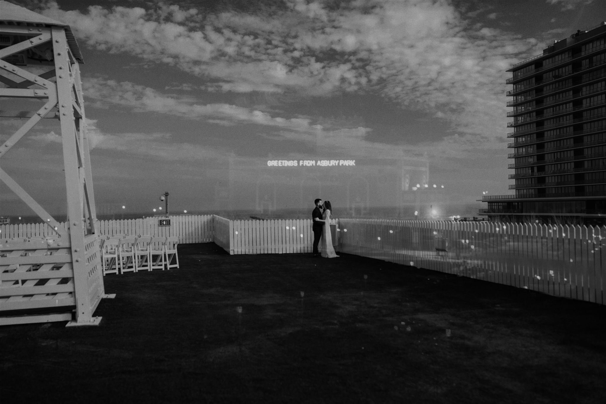 Asbury Hotel NJ Disco Wedding