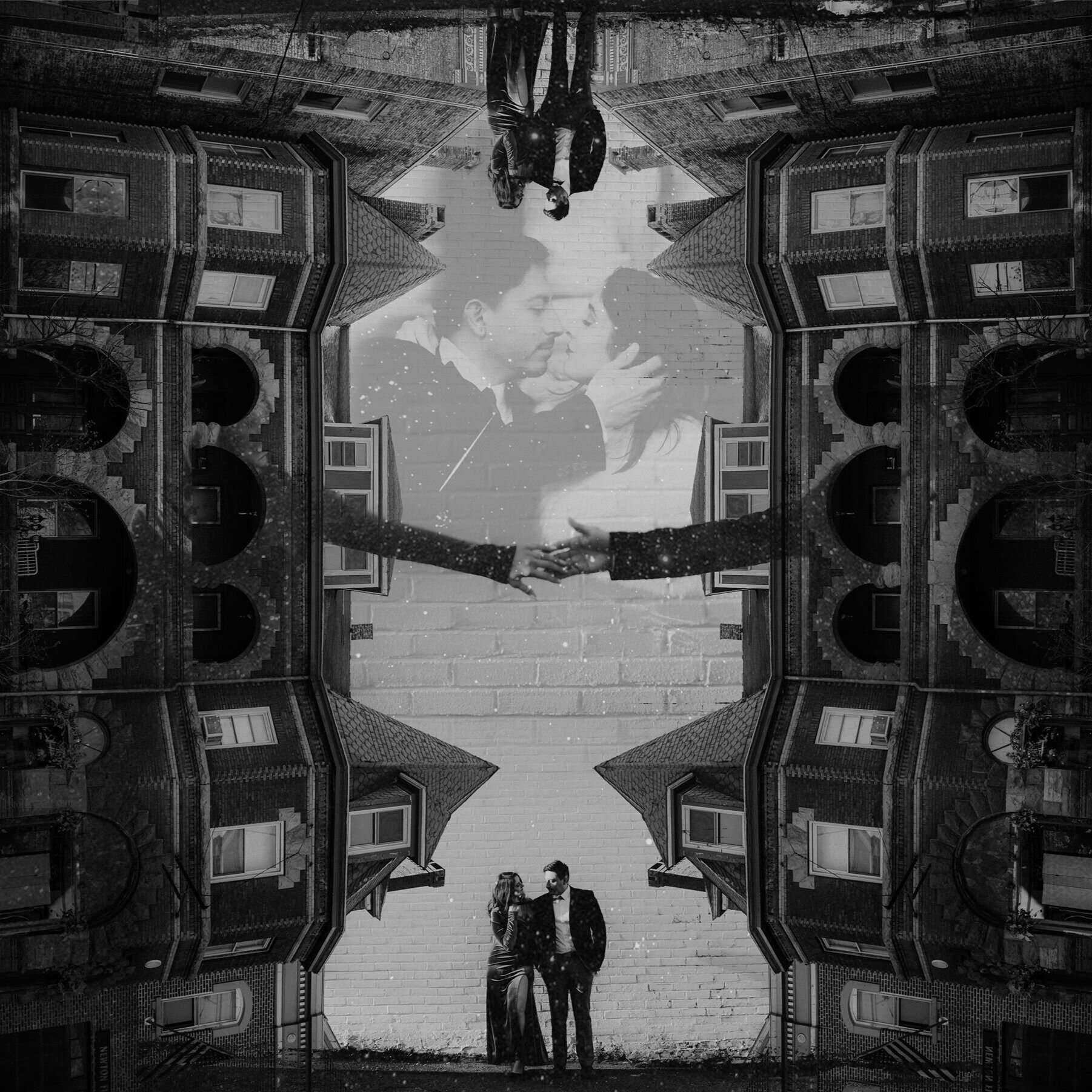 NJ Winter Engagement, Deana &amp; Santi