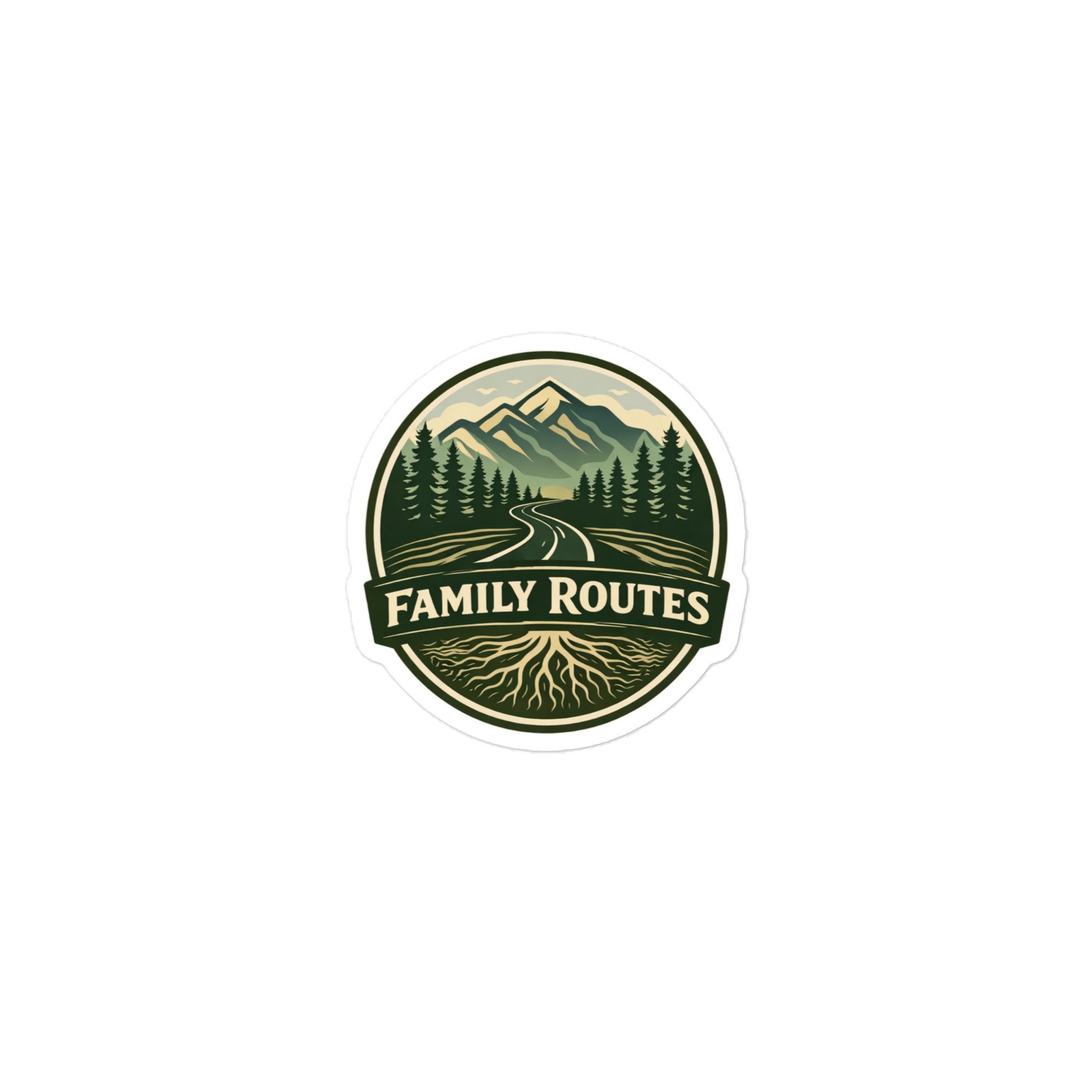 Family Route - Die-cut stickers