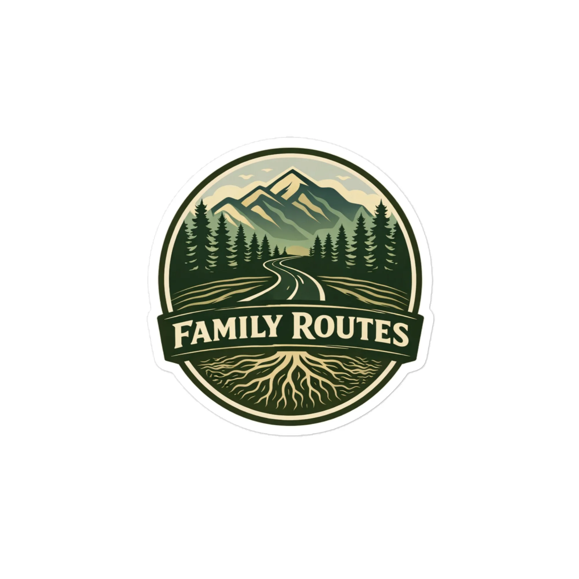 Family Route - Die-cut stickers