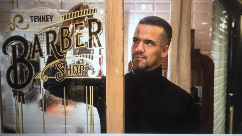 Mampara Barber Shop Tenkey