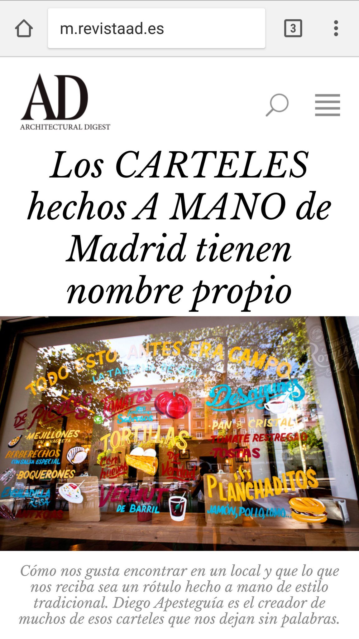 Los CARTELES hechos A MANO de Madrid tienen nombre propio: AD España
