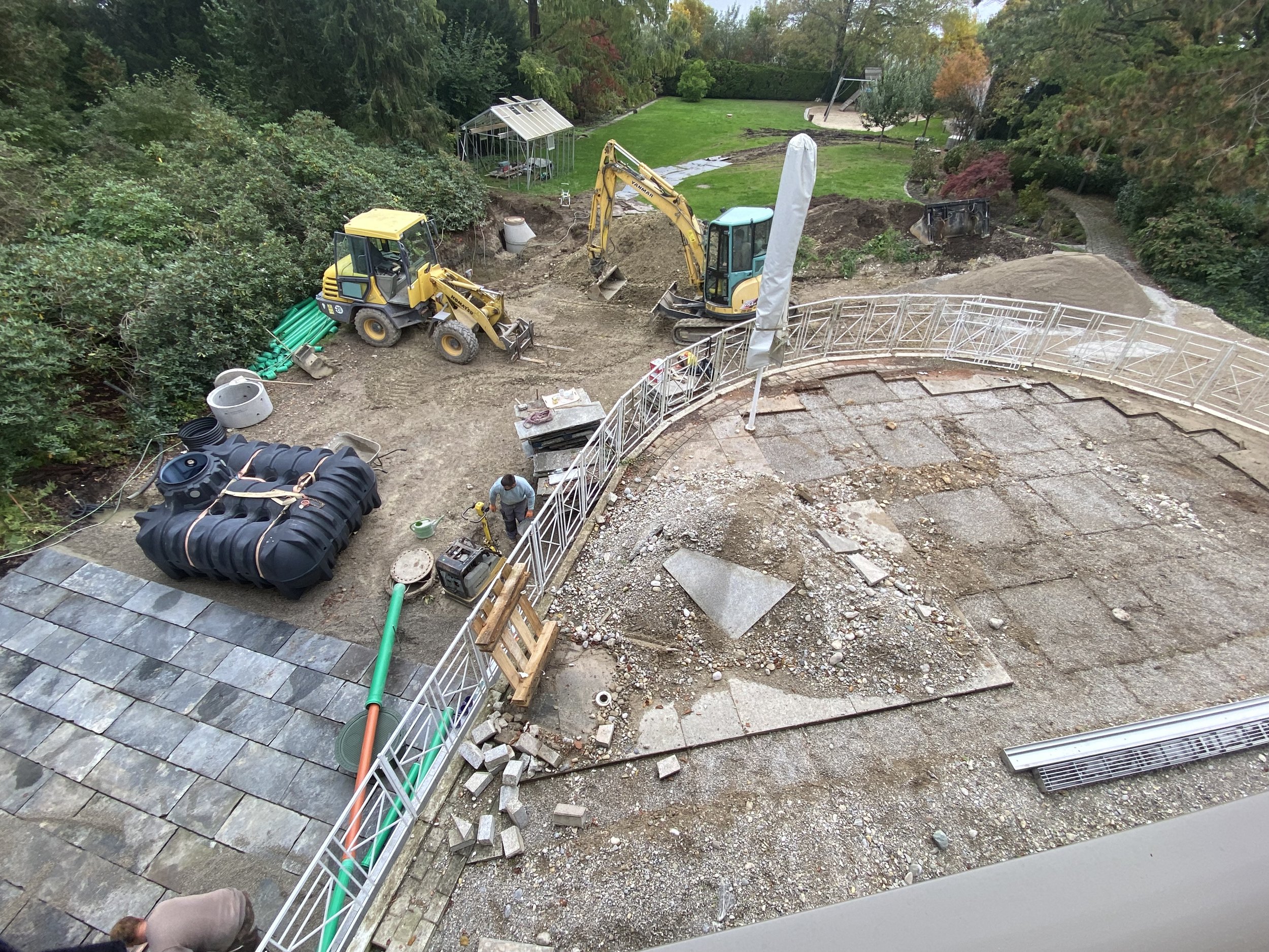 Arbeiten Außenanlagen