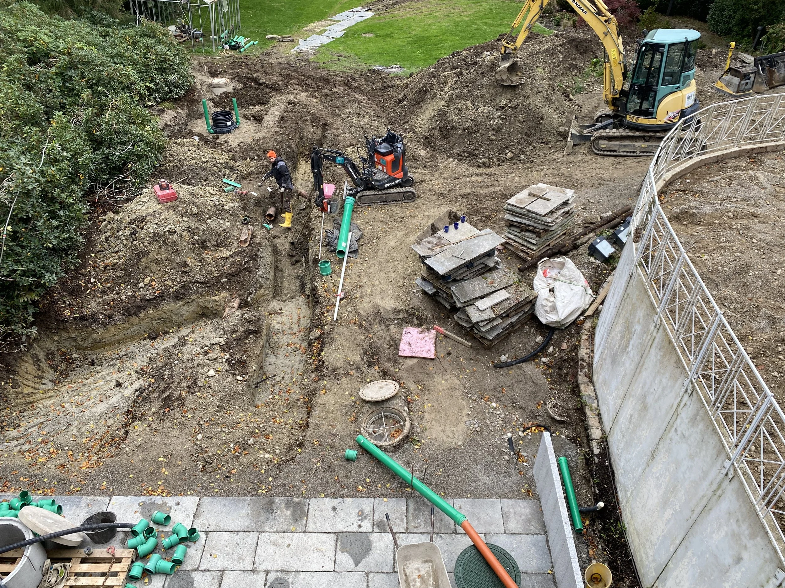 Arbeiten Außenanlagen