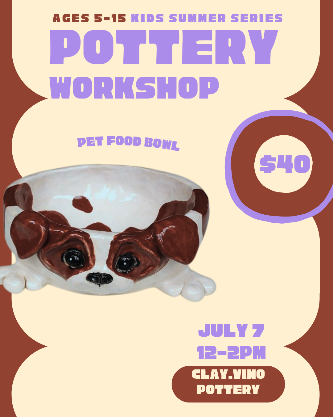 Kids Summer Pottery Workshops