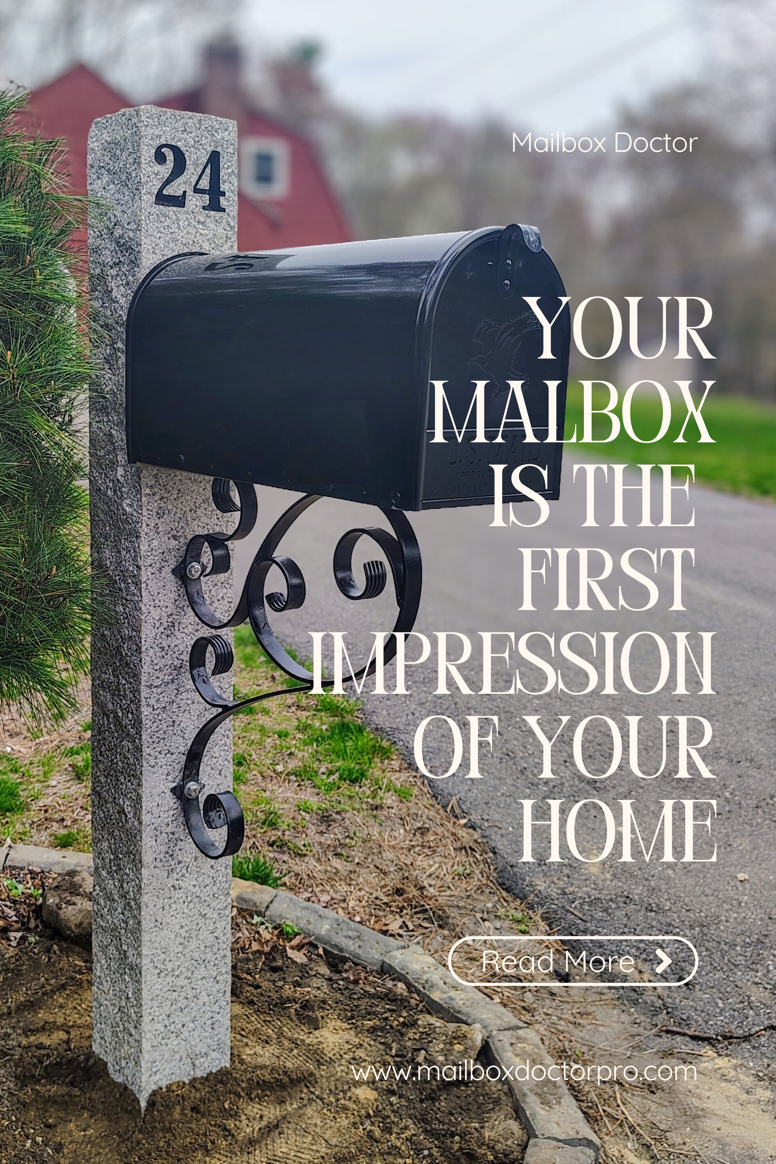How a New Mailbox Post Boosts Perceived Home Value & Curb Appeal