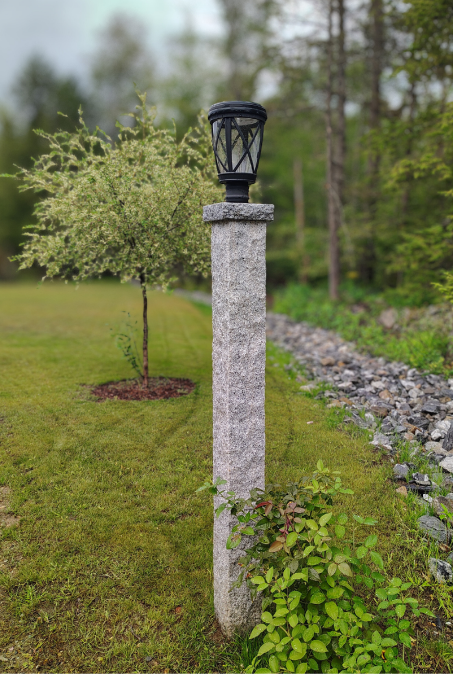 Granite Lamp Post