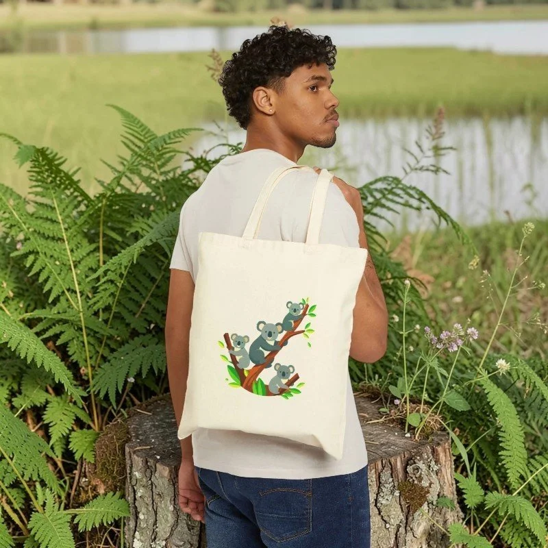 Koala Family Tote Bag